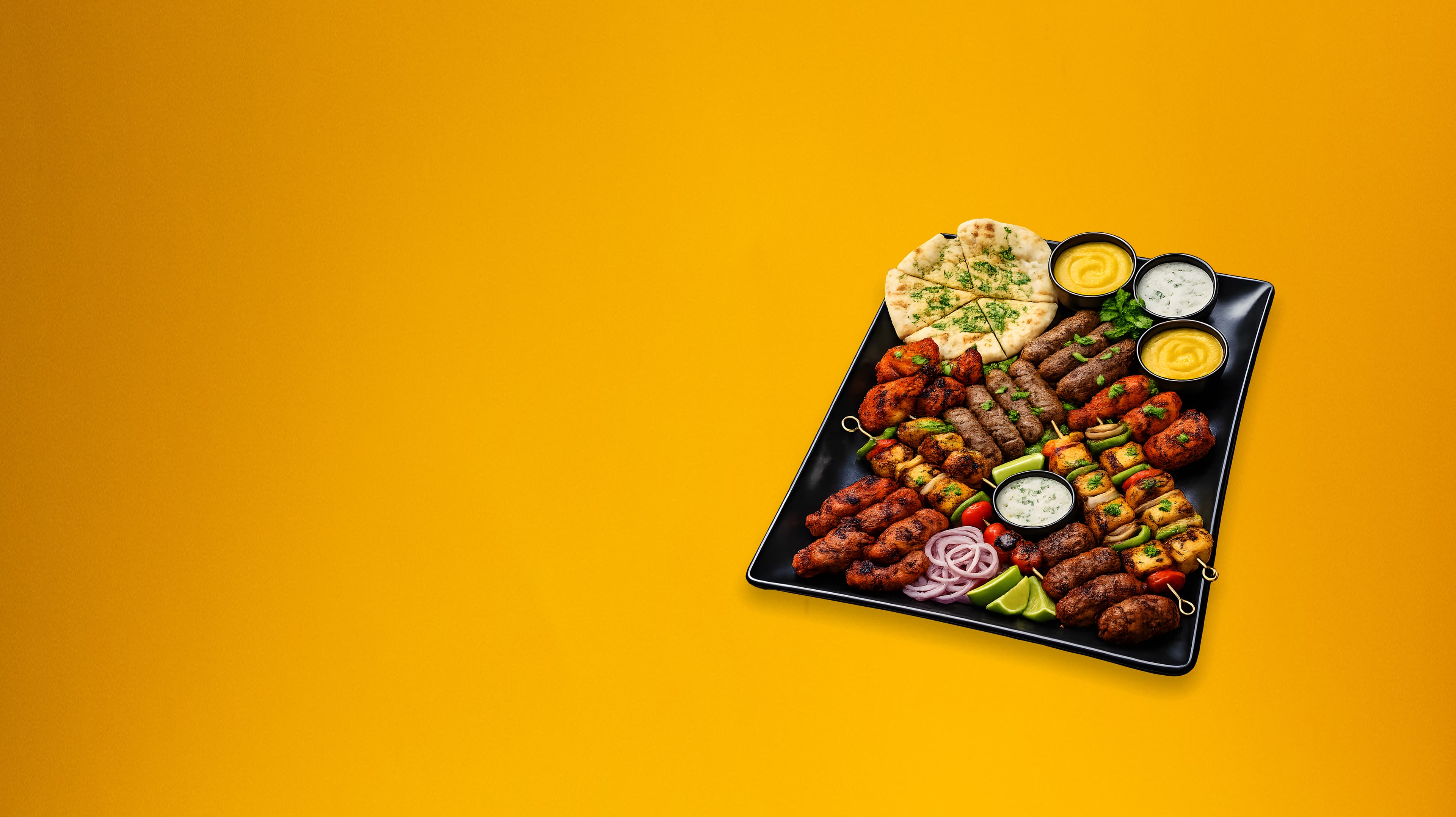 Al Dimashqi mixed grill platter
