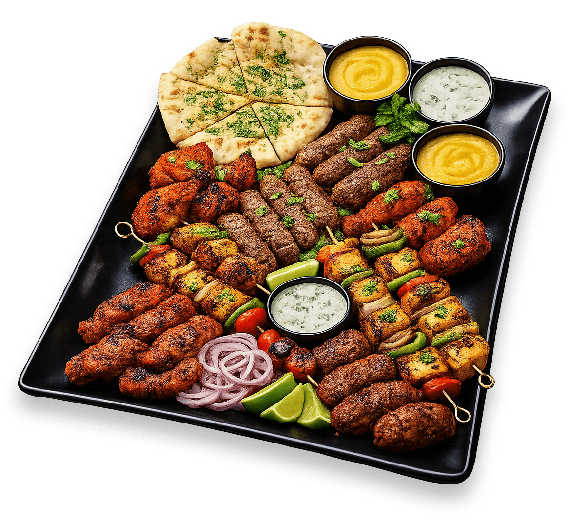 Al Dimashqi mixed grill platter